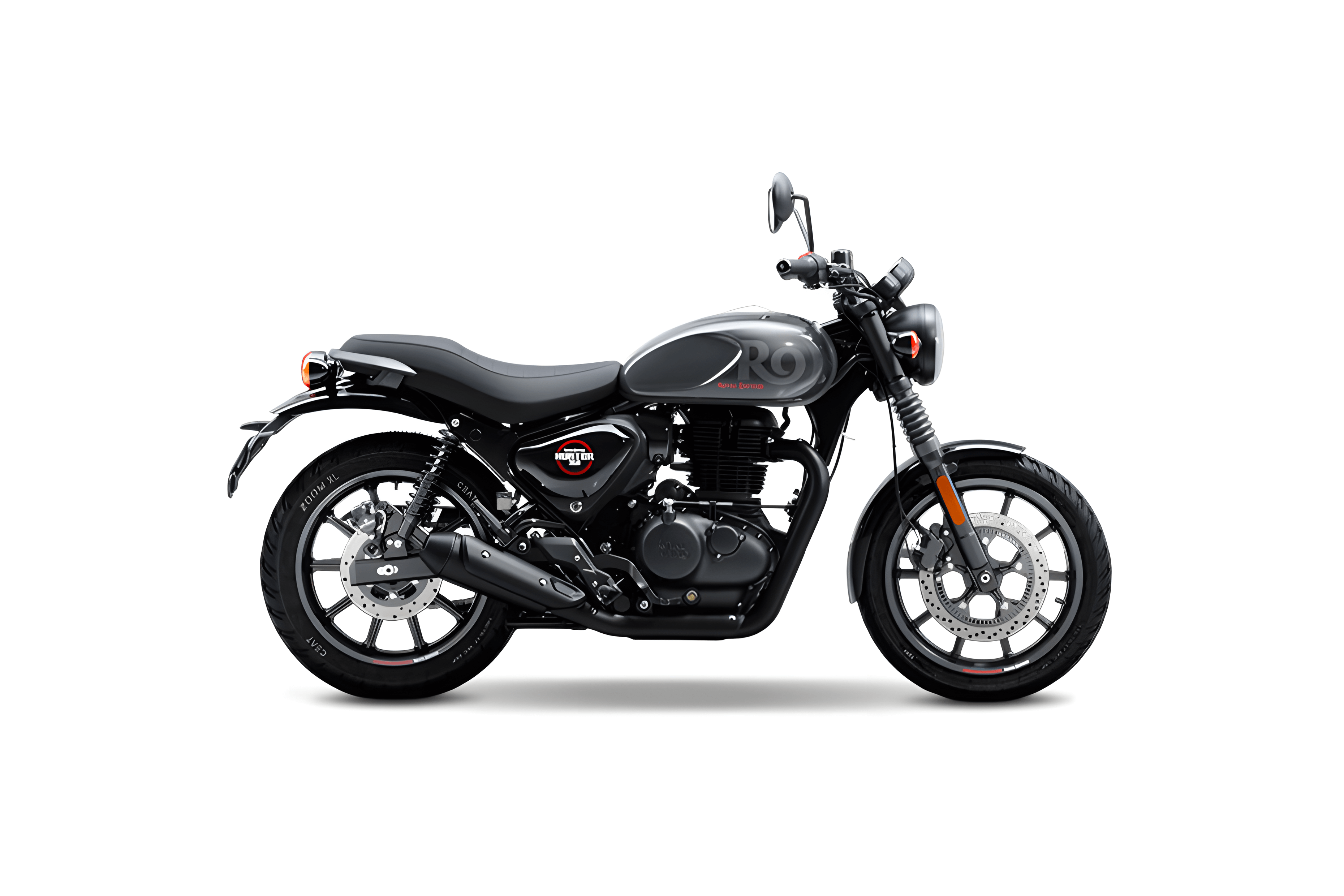 Royal Enfield Hunter 350 on rent in Manali - KulluManaliVisit