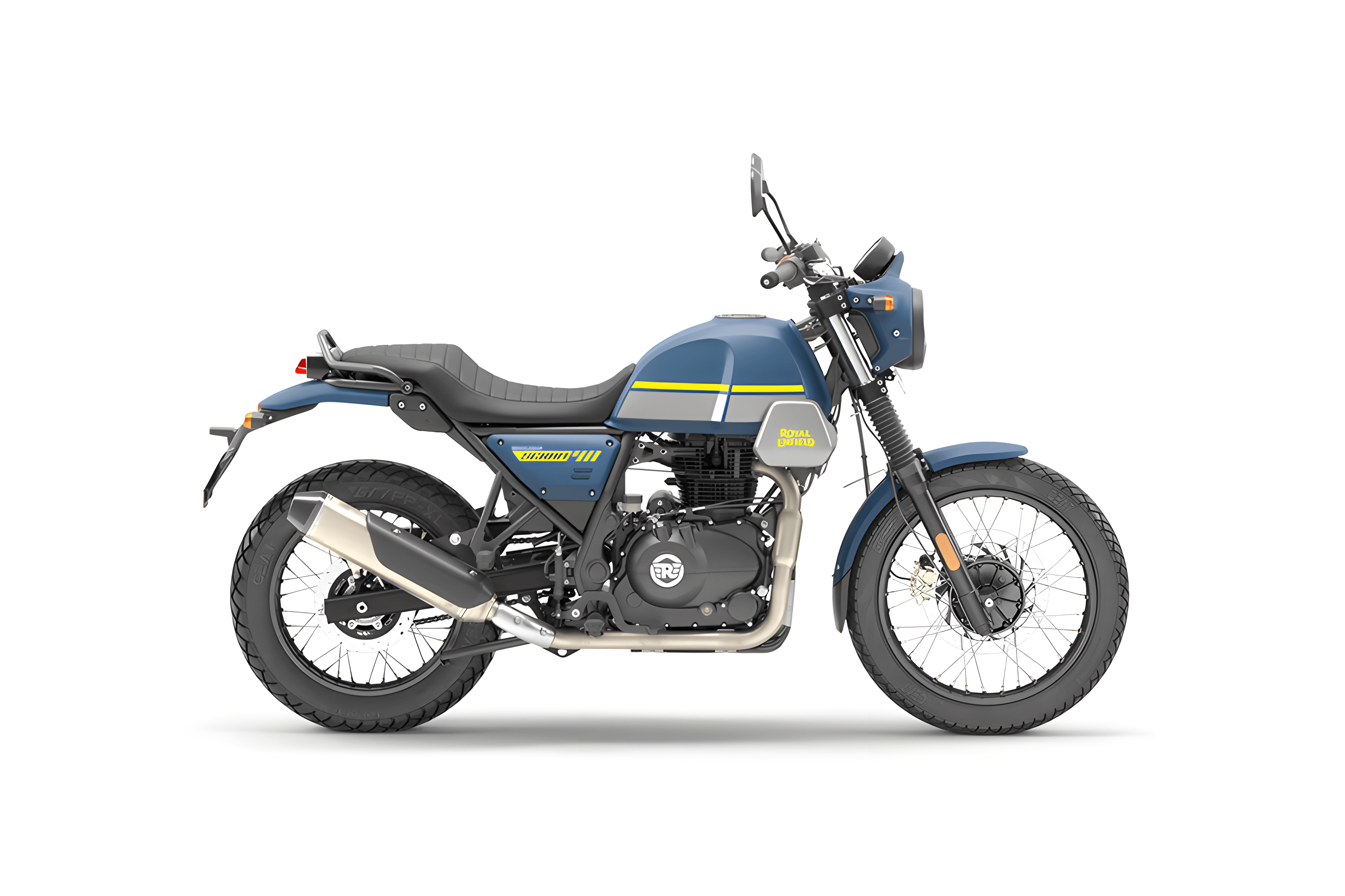 Royal Enfield Scram 411 on rent in Manali - KulluManaliVisit